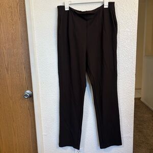 Kim Gravel Belle Women’s Brown Stretch Pull-On Dress Pants – Size 18W